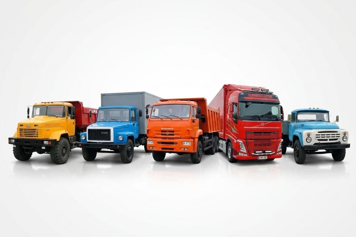 Вантажівки та причепи